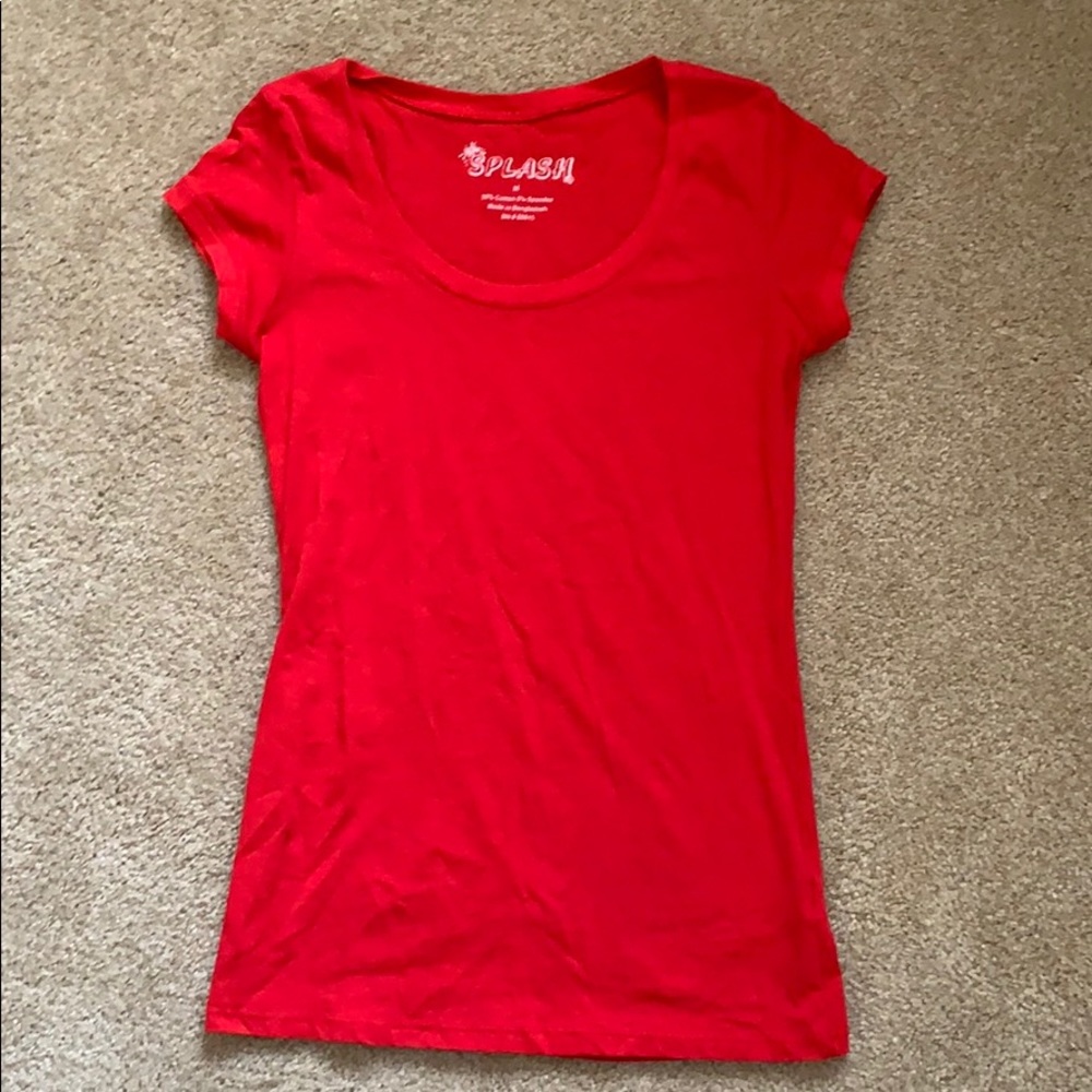 Red shirt